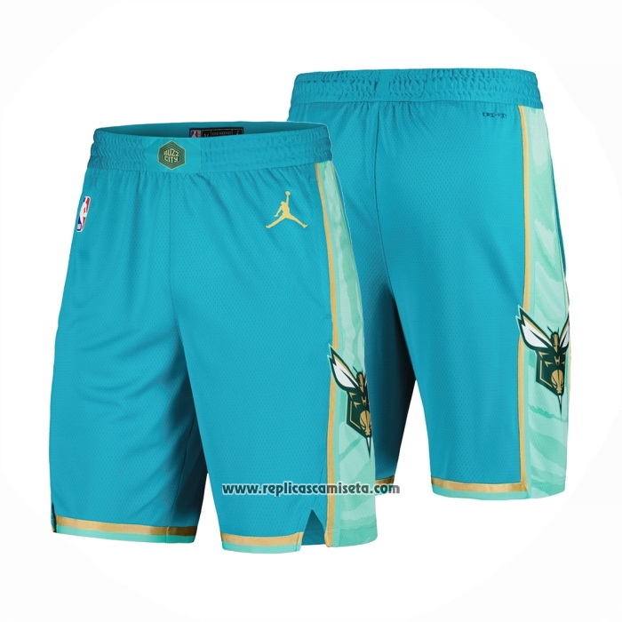 Pantalone Charlotte Hornets Ciudad 2023-24 Verde